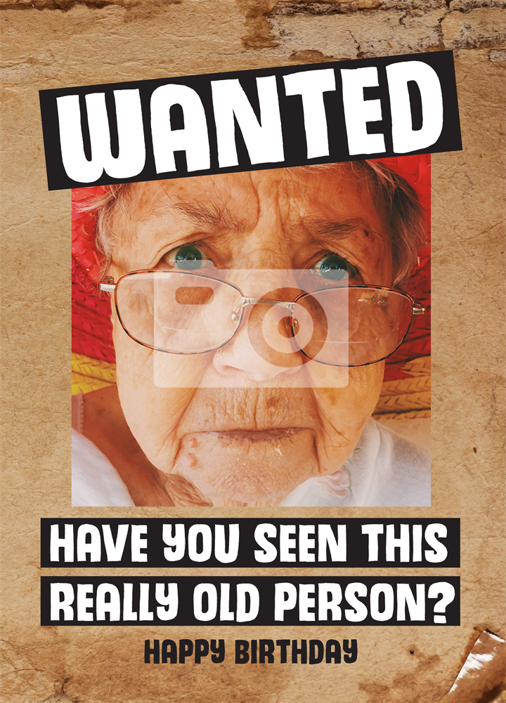 Wanted Card